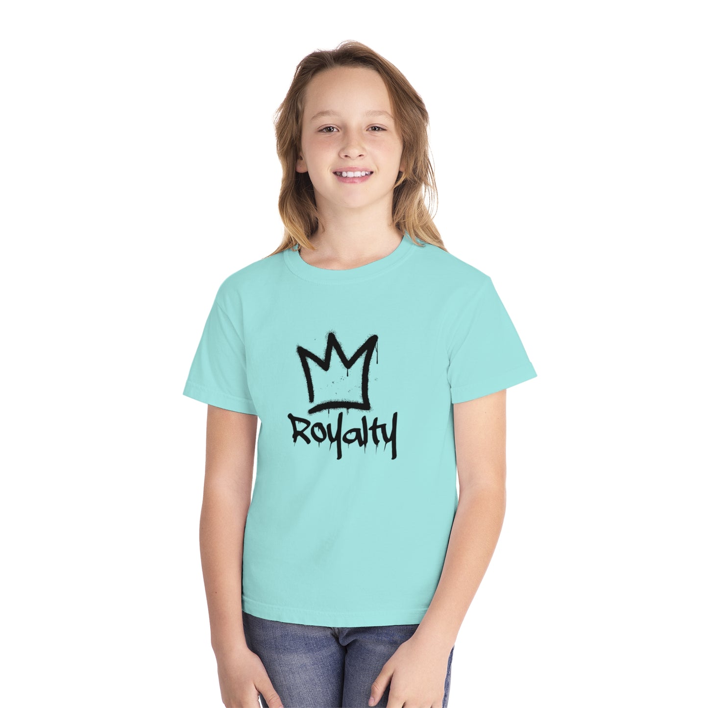 Youth Royalty Crown Spray Paint Tee