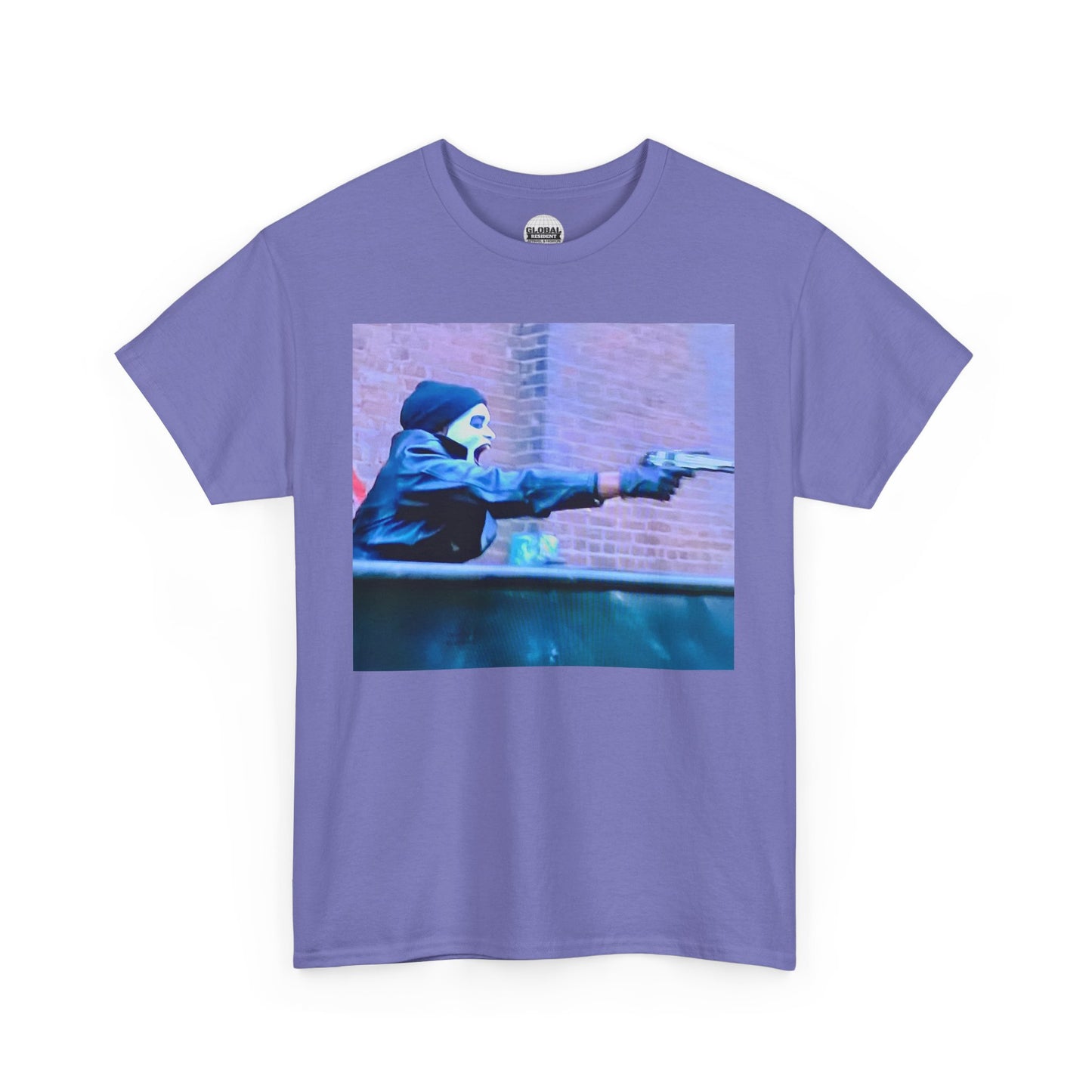 Gunman Graphic Tee, Edgy Streetwear Shirt, Unisex Tee for Casual Outings, Perfect for Street Style Lovers, Concerts, Unique Gifts