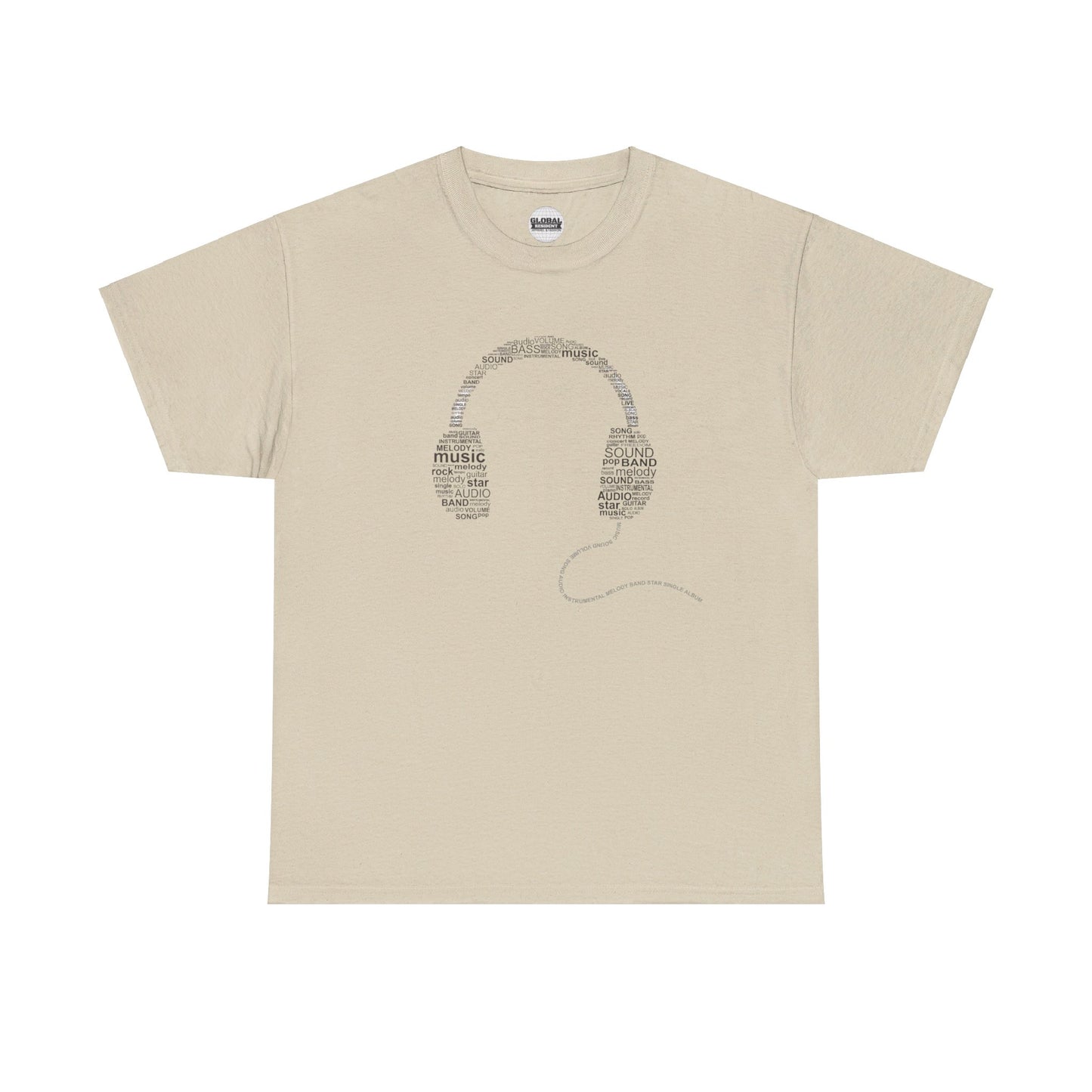 Music Headphones Tee